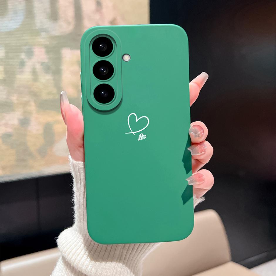 For Samsung Galaxy S26 Plus Ultra Case Pretty Sweet Girls Liquid Silicone Bumper Cover For SamsungS26 Ultra GalaxyS26Plus Fundas