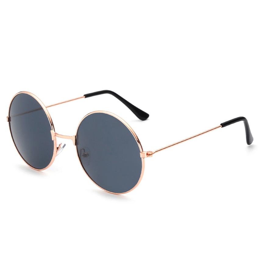FOENIXSONG Stylish UV Protection Glasses for Women Men Pilot Round Gradient Mirror Womens Goggles Oculos Lentes Gafas De Sol