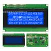 COB2004A 20x4 Сине-желтый LCD модуль дисплея, 5В, 98x60мм Промышленный точечно-матричный экран