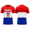 Plain DIY Top, Blank Short Sleeve Soccer for Custom Printing, Shirt