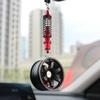 Подвеска на зеркало заднего вида автомобиля JDM Racing Модификация Ступица колеса из цинкового сплава Амортизатор Подвеска Декор для зеркала автомобиля
