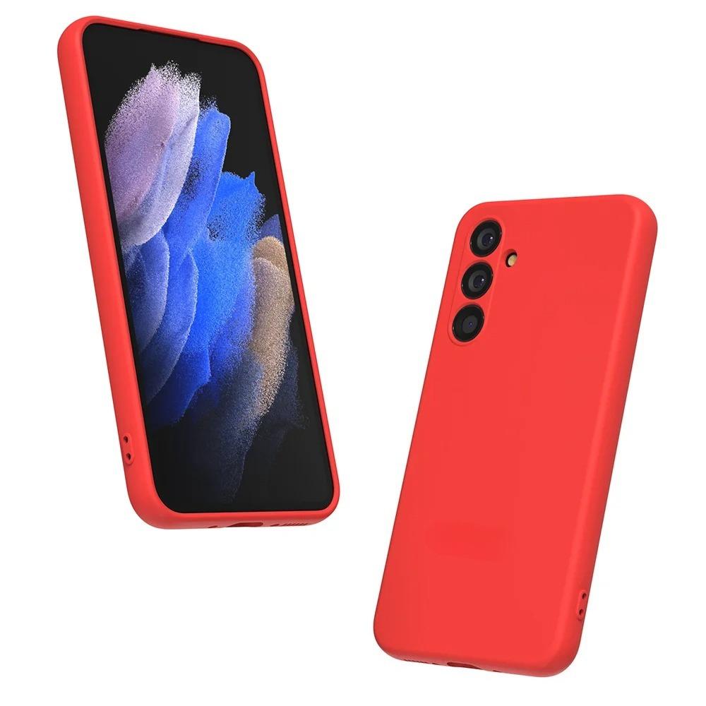 Для Samsung Galaxy S25 S25Plus S25Ultra S25Edge S24 FE S23 S22 S21 Ultra Чехол Мягкий Жидкий Силикон Ударопрочный Задняя Крышка Телефона