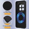 Чехол для Honor Magic7 Pro 5G, совместимый с MagSafe, противоударный чехол для телефона из жидкого силикона