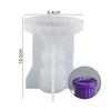 Nordic Candlestick Silicone Molds for Plaster Cement Epoxy Resin Candle Holde GF