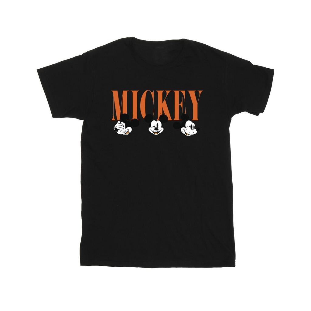Disney Mens Mickey Mouse Faces T-Shirt