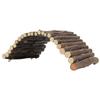 Wooden Arch Bridge Hamster Ladder Rabbit Small Animals Pet Cage AccessoriesL