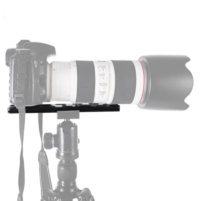 Быстросъемная площадка для DSLR камеры, крепление для штатива/монопода, адаптер с винтом 1/4 дюйма, 200 мм, для аксессуаров камеры