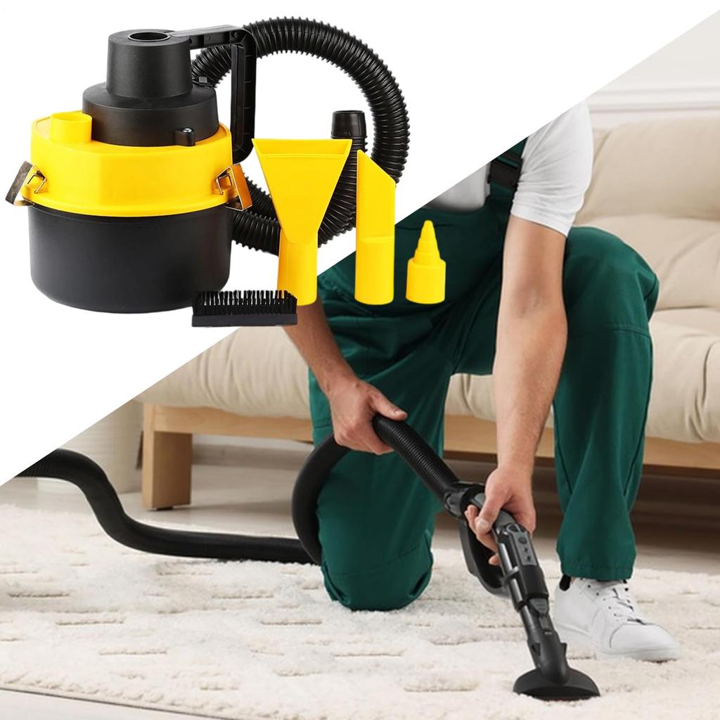 Car Vacuum , Handheld Auto Duster, 120w Portable Vacuum, Wet Dry Cleaning Function, Car