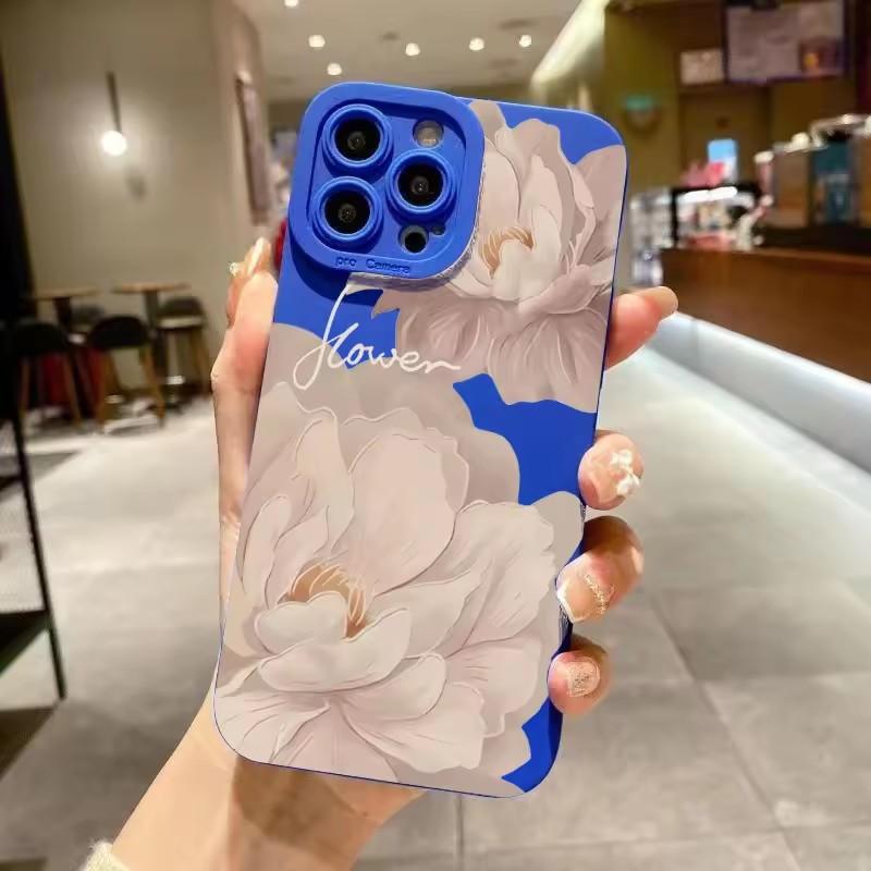 Чехол-картина маслом с цветами для Samsung Galaxy A55 A54 A33 Galaxy S25 S24 Ultra S24 FE S23 S21 FE S22 Plus S20FE Чехол