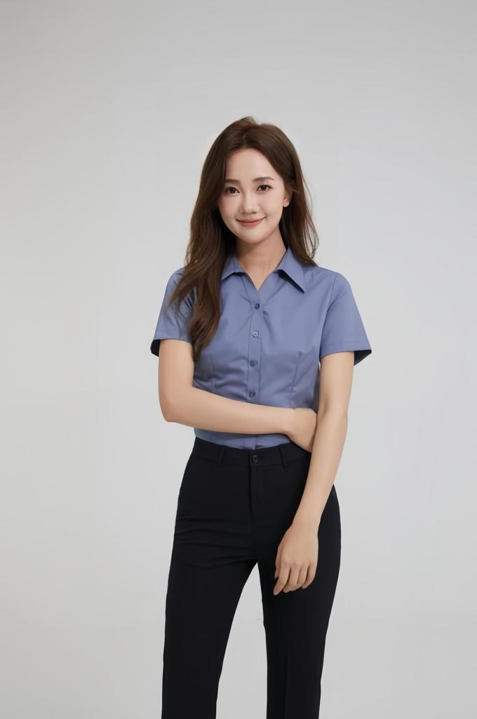 Shirt Blouse Striped Short Sleeve Bamboo Fiber No Iron Office Casual Fashion Business Commuting Everyday Highly Breathable Spring Summer Autumn