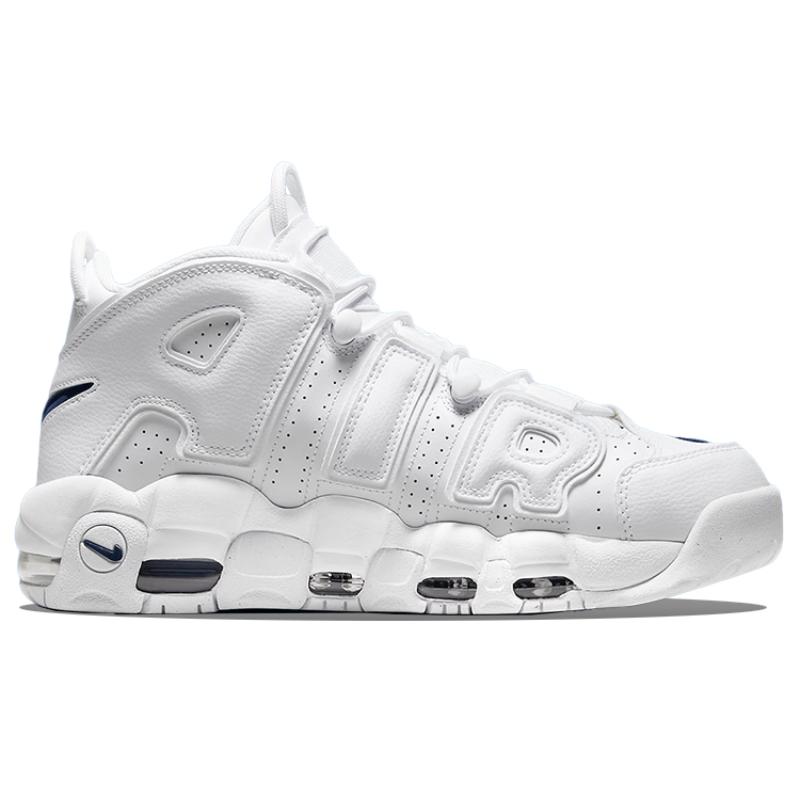 Nike Air More Uptempo 'Белый Полуночный Синий' Винтажный Баскетбольный DH8011-100