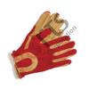 Black Winter Horse Riding Gloves with Comfortable Hand Grips