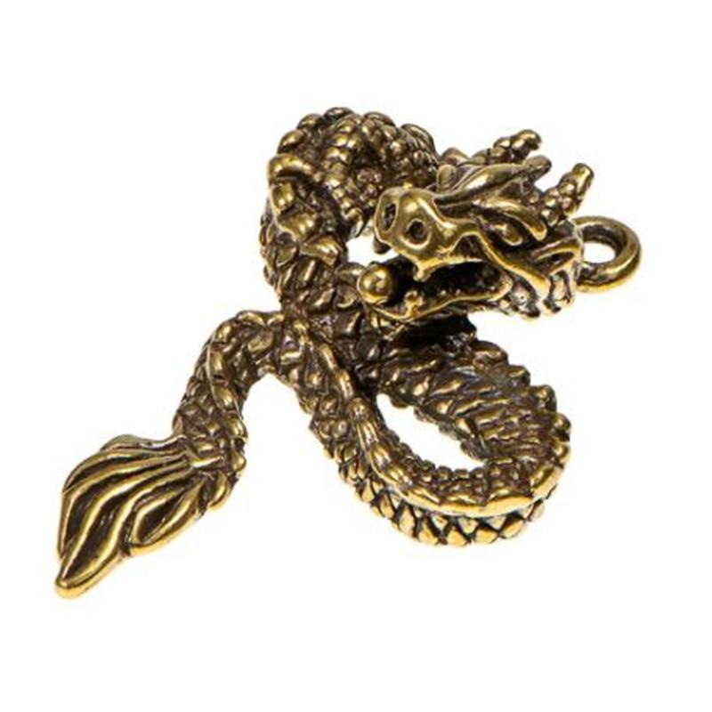 3D Brass Rabbit Casting Animal Figurine Retro Style Metal Sculpture Home Office Room Desktop Decoration Collect Ornaments Gift AVE