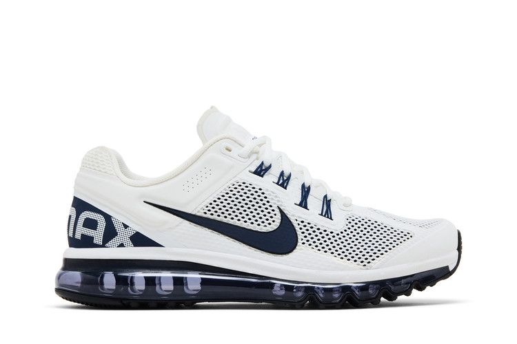 Nike Air Max 2013 Белый Саммит Полуночный Синий Черный