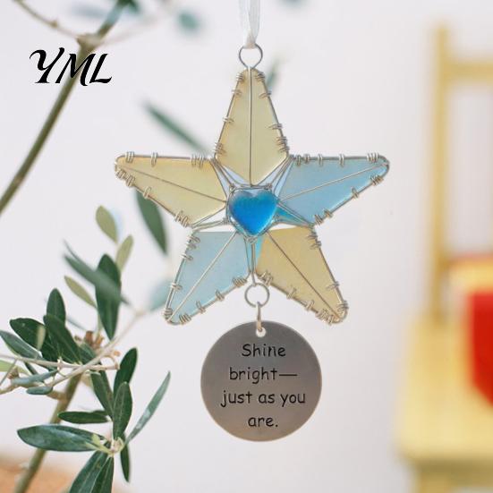 Artistic Window Hanging Ornament Coastal Spirit Ornament, Durable Acrylic Decorative Pendant, Unique Housewarming Gifts for Friends Inspired