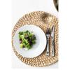 Handmade Luxury Knitted Straw Bamboo Placemat