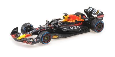 Minichamps Oracle Red Bull Racing RB18 2022 F1 Гран-при Монако 3-е место Ферстаппен Спецификация дождевой резины Готовая модель 1/43 #1 М.