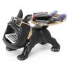 Famihot Big Mouth French Bulldog Dog Holding a Creative Dog Birthday Storage for Key Remote and Other Small Tabletop Perfect Gift for Resin Object