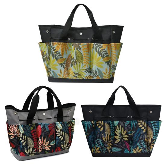 Садовая сумка для инструментов Yousheng с 9 карманами, водонепроницаемая, прочная, оксфордская, садовая сумка, большая вместимость, сумка-органайзер для садовых инструментов, сумка для хранения