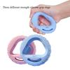 Three Force Silicone Grip Ring Finger Rehabilitation Training Professional Hand Training Portable Grip Device for Children