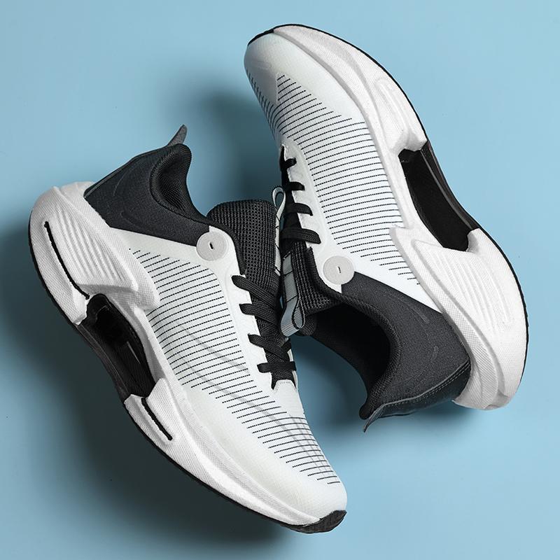 Кроссовки для бега на воздушной подушке для мужчин, легкие, дышащие, женские, удобные, спортивные, нескользящие, с углеродной пластиной, для марафона