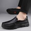 Genuine Leather Men's Shoes Classic Quality and Comfortable Style Leisure Outdoor Hiking Adultor or Dad Shoes Daily Versatile
