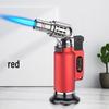 JL550 Direct Jet Torch: Windproof Metal Lighter with Blue Flame, 1300℃ Welding Torch for Outdoor Use