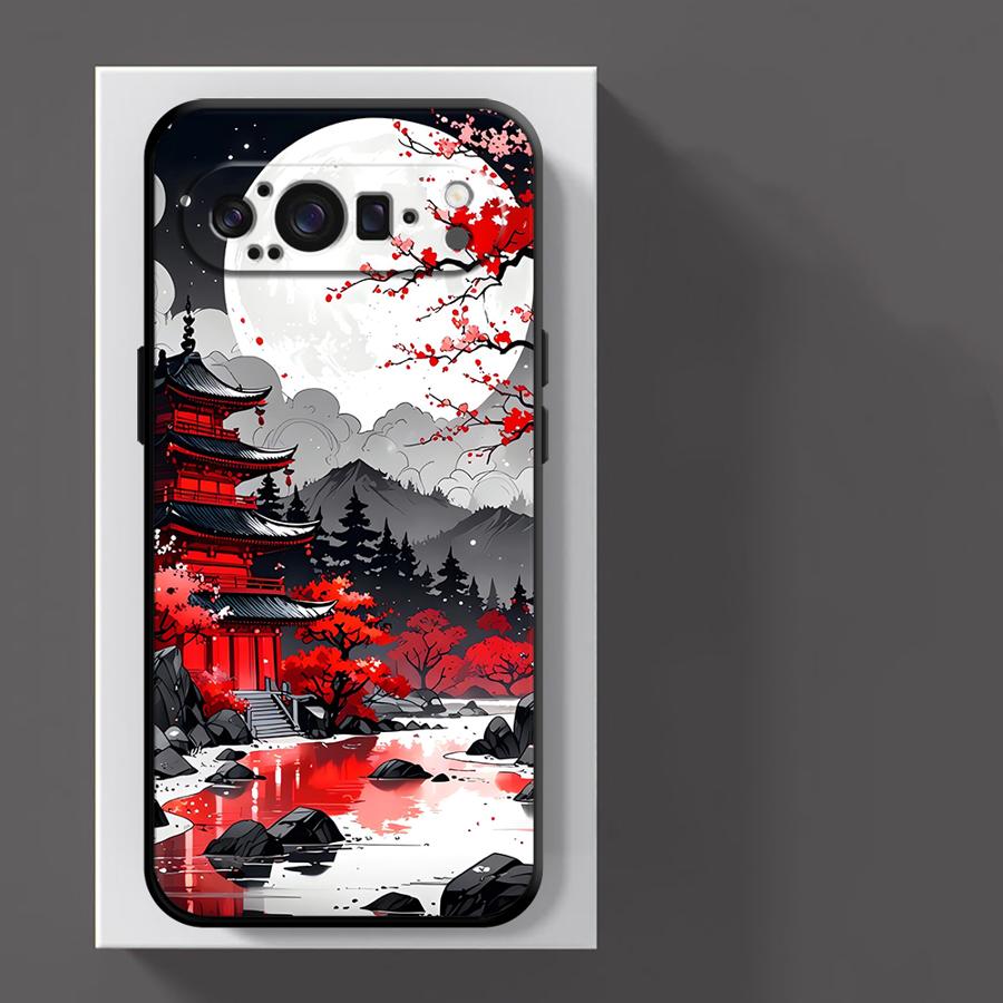 Чехол для Google Pixel 10A 6a 9a 10 9 Pro XL 8a 7a 6 7 8 Pro Funda Чехол для телефона Картина акварелью Пейзаж