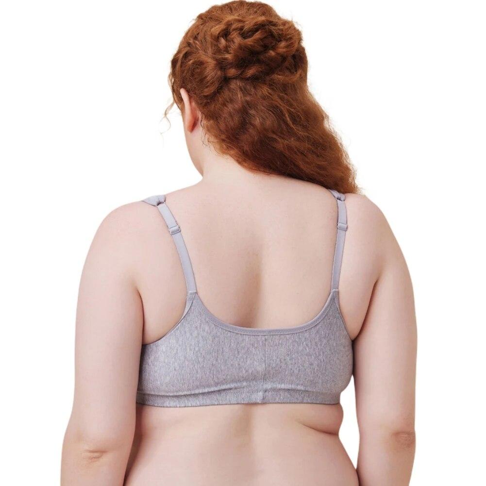 Женский активный бюстгальтер без косточек, мягкий бюстгальтер без косточек с застежкой спереди, бюстгальтер пуш-ап, бесшовное нижнее белье, минимайзер без подкладки, беспроводные бюстгальтеры, регулируемые бретели