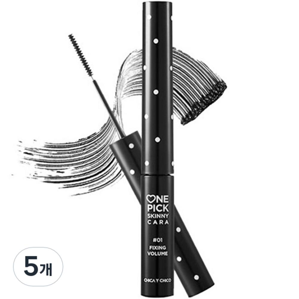 Тушь для ресниц Chika Ichico One Pick Skinny Color 3 г, нет. 1 Фиксирующий объем, 5 шт.