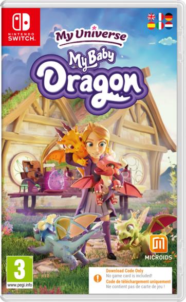 Nintendo switch game plaion my universe - baby dragon