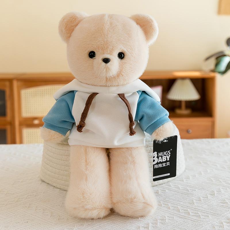 Свитер медведь переулок мягкая игрушка детская шляпа динозавра кукла медведь сувенир для пары модное украшение