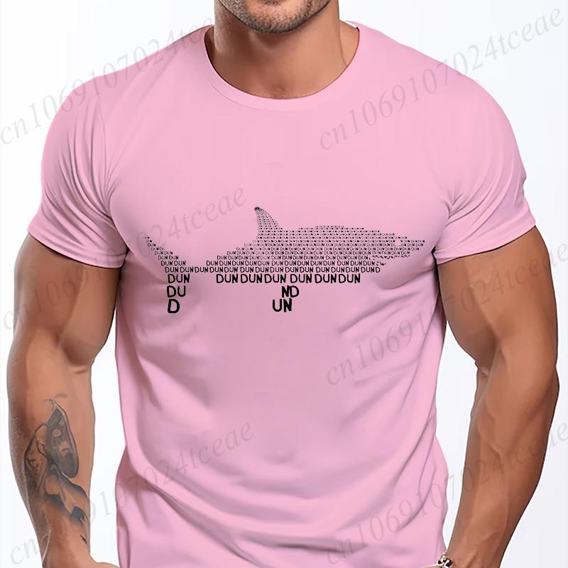 Funny Shark T Shirts for Men Short Sleeve Shirts for Guys Funny Graphic Tees for Shark Week Clothes Fashion Casual Men's Tees