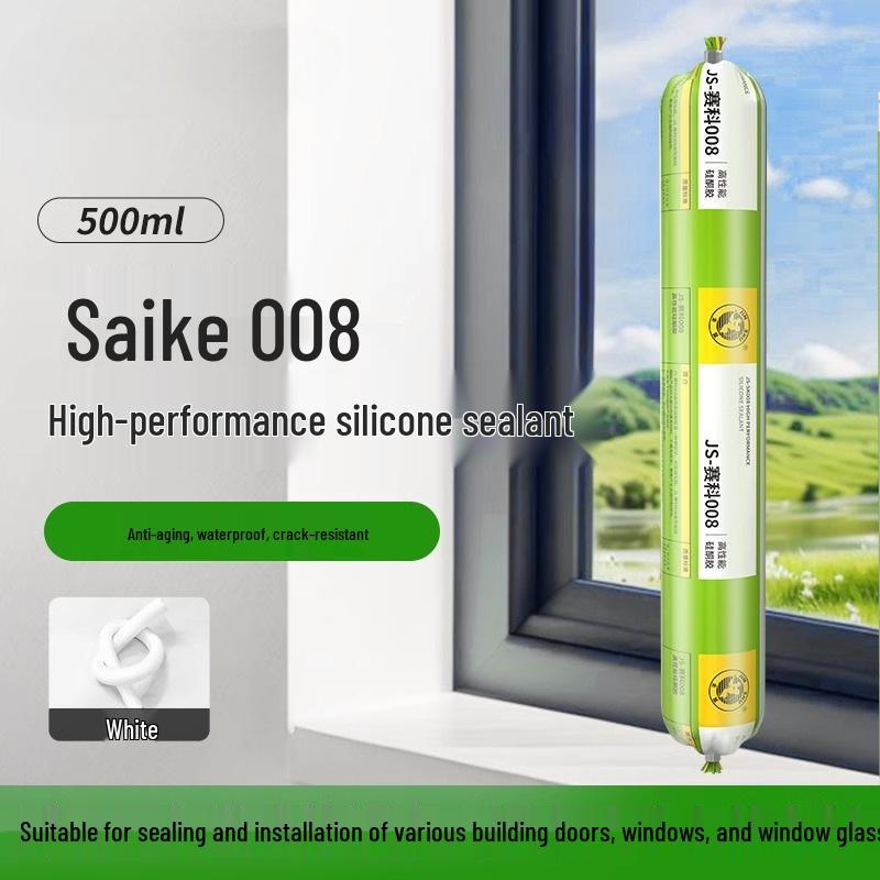 Structural Sealant 008: Neutral, Waterproof, Weather-Resistant Silicone for Doors and Windows