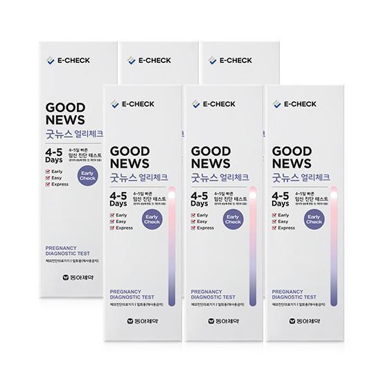 Dapharm Хорошие новости Ранняя проверка (Тест на беременность) 6 шт.