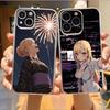 Чехол для телефона M-Marin Kitagawa для iPhone 17, 16, 15, 14, 13, 12, 11 Plus, Pro Max Мягкий прозрачный чехол