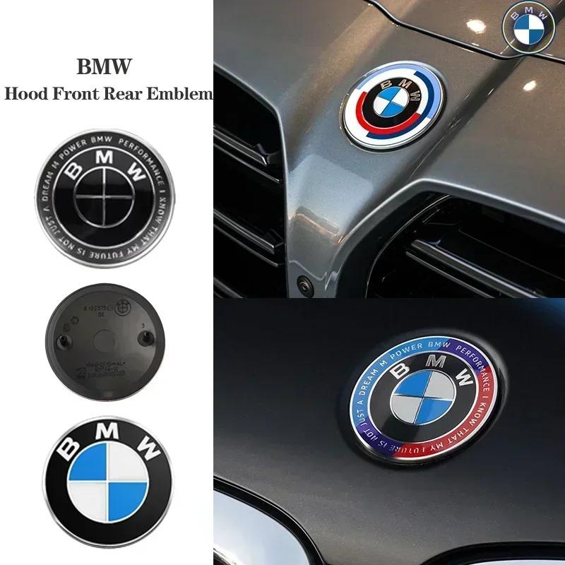 MLKQ6 Логотип-эмблема на капот автомобиля Задний значок на багажник для BMW E36 E46 E53 E90 E60 E61 E93 E87 X1 X3 X5 X6 F30 F20 F10 Z3 Z4 X1 X3 X5 M4 M8