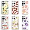 Фруктовый прозрачный чехол для телефона Samsung Galaxy S24 S23 S22 Plus Note 20 Ultra S21 S20 FE, силиконовый мягкий противоударный чехол из ТПУ