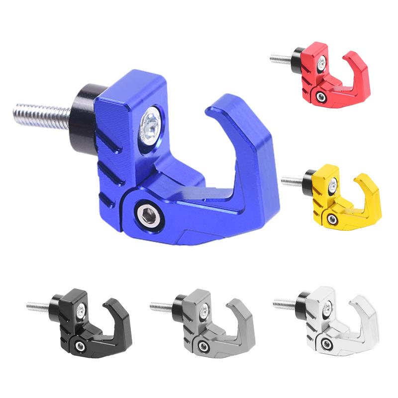 Складная стойка для шлемов Крючок для шлемов для скутера Вешалка для шлемов для скутера Вешалка для одежды из сплава Принадлежности для модификации мотоцикла