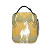The Last Unicorn Art Nouveau Lunch Bag Vintage Lunch Box Picnic Portable Thermal Lunch Bags For Women Waterproof Cooler Bag