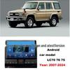 Навигационный экран Android для Toyota Land Cruiser LC70-79 Пикап