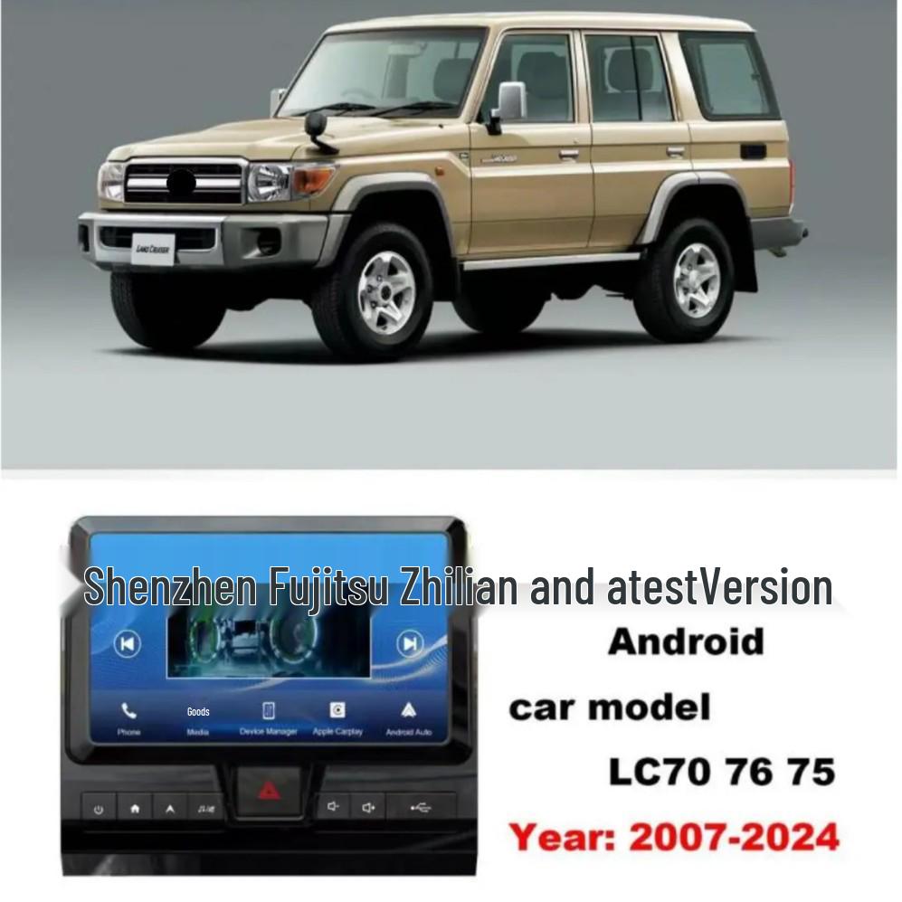 Навигационный экран Android для Toyota Land Cruiser LC70-79 Пикап