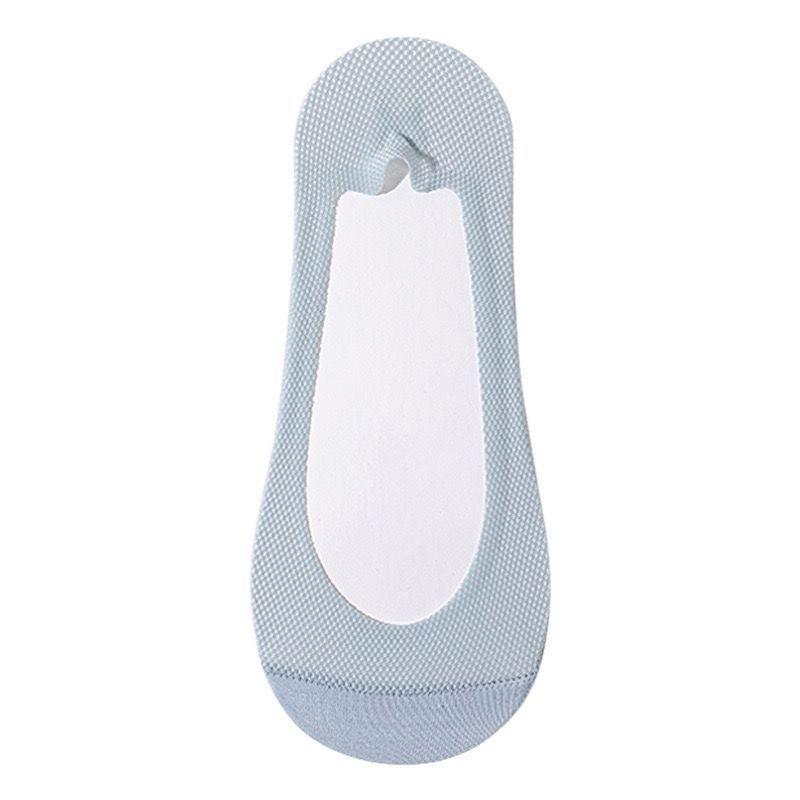 Женские летние однотонные сетчатые дышащие невидимые носки-лодочки с силиконовой противоскользящей основой, впитывающие пот, тонкие, с ажурным узором, короткие, невидимки