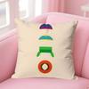 Funny SSouth ParksS Anime Celebrity Merchandise AllMatch Printed Pillow Case Sofa Car Office Room Decoration Protector
