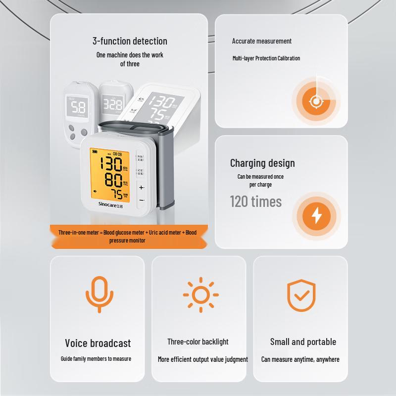 Тест-полоски для определения уровня глюкозы в крови Sannuo YTN11