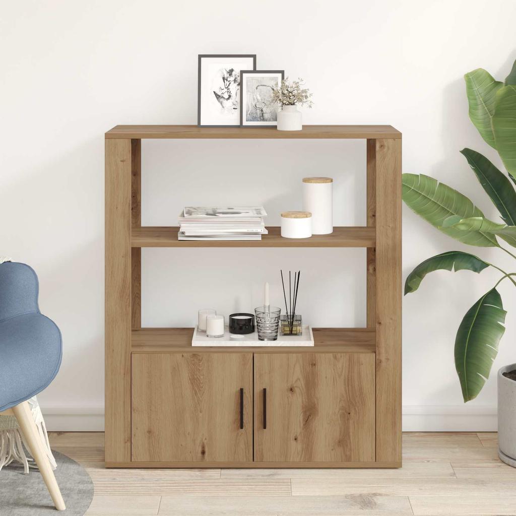 Sideboard Artisan Oak 30 x 80 x 90 cm Particleboard