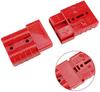 GTIWUNG Разъем питания 50A 600V для вилочного погрузчика, быстроразъемный электрический разъем, красный
