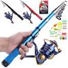 SOUGAYILANG Fishing Rod Reel Set Carbon Fiber Rod with Spinning Reel for Freshwater Saltwater Fishing