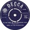 7-дюймовая пластинка NERO & THE GLADIATORS - The Trek To Rome / In The Hall Of T 45F11367 Decca 1961 UK Rock Б/у
