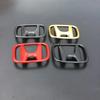 CPD1 ABS Cars Logo Front Grille Rear Trunk Emblem for Honda Accord Civic Type-R CRV HRV FIT Jazz Steering Wheel Stickers Accessories